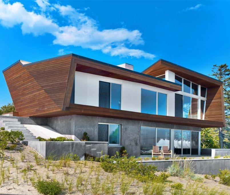 Cape Code Beach House diseñada por Hariri & Hariri